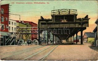 1911 Philadelphia (Pennsylvania), Delaware Avenue (fa)