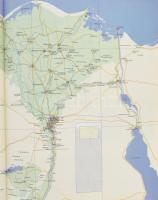 Baines, John - Málek, Jaromir: Az ókori Egyiptom atlasza. Bp., 1992, Helikon. Kiadói egészvászon-köt...