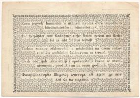 1849. 2Ft "Kincstári utalvány" "GR ü. 12693" T:AU,XF hajtatlan, de nagyobb sarok...