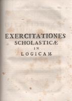 Zanchi, [Guiseppe] Joseph:
Philosophia mentis, & sensuum ad usus academicos accomodata. Opera, ...