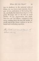 Scribner, G[ilbert] Hilton:
Where Did Life Begin? A Brief Enquiry as to the probable Place of Begin...