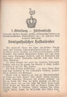 (Semigotha 1913.) Weimarer historisch-genealoges Taschenbuch des gesamten Adels jehudäischen Ursprun...