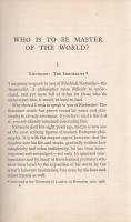 Ludovici, Anthony M[ario]:
Who is to be Master of the World? An Introduction to the Philosophy of F...