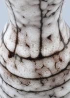 Hódmezővásárhelyi váza. Jelzés nélkül, pattogzással, m: 26 cm