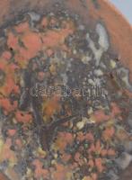 Tófej váza. Jelzés nélkül, kopással, m: 30,5 cm