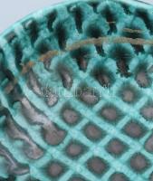 Retro iparművész kínáló. Jelzés nélkül, vízköves, 12x12,5 cm