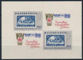 1965 WIPA vágott kisív (4.500)