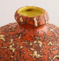 Tófej nagyméretű padlóváza. Jelzett, mázhibával, m: 58 cm /// KIZÁRÓLAG SZEMÉLYES ÁTVÉTEL, NEM POSTÁ...