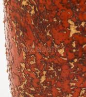 Tófej nagyméretű padlóváza. Jelzett, mázhibával, m: 58 cm /// KIZÁRÓLAG SZEMÉLYES ÁTVÉTEL, NEM POSTÁ...