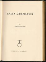 Kőszeghy Elemér: Kassa műemlékei. Officina Képeskönyvek 16. Bp., 1939., Officina, 22+2 p.+17-28+1-16...