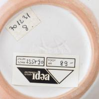 Kálmán Anikó: Hamuzó. Jelzett, mázhibával, d: 15 cm