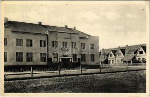 1940 Ilosva, Irsava, Irshava; Obecní dum / községháza. Moric Glanz kiadása / town hall (EK)