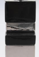 Honsel német design kerámia testű lámpa jelzett, 40 cm