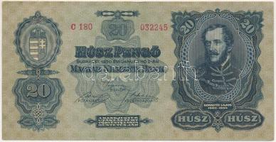 1930. 20P T:F szép, erős papír Adamo P11