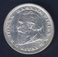 Litvánia 1936. 5L Ag "J. Bacanavicius" T:2/3+