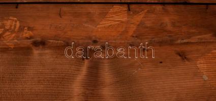 Kántor István, XIX. sz. vége: Historizáló bútor- és enteriőrterv Párizs, 1882. Akvarell, tus, papír,...