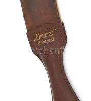 Dreher reklámos borotva fenő bőrszíj 50 cm