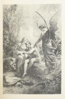 Madách Imre: Az ember targédiája. Zichy Mihály egészoldalas illusztrációival. Bp., 1958, Magyar Heli...