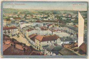 Przemysl, Ogólny widok / Totalansicht / leporellocard with 10 pictures, railway station inside (EK)