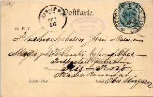 1902 Cieszyn, Teschen; Der Schloßberg von der Olsabrücke. Kunst- u. Postkartenverlag Ed. Feitzinger ...