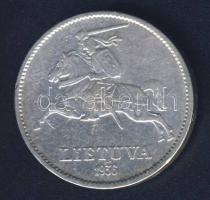 Litvánia 1936. 10L Ag T:3/3+ ph.