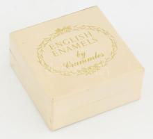 Crummles párizsi olimpia emlék zománc doboz. Kézzel készített zománcozott réz. jelzett, díszdobozban...