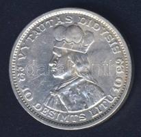 Litvánia 1936. 10L Ag T:3/3+ ph