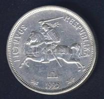 Litvánia 1925. 5L Ag T:3+