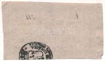 Miskolc 1860. 10kr "Miskolcz városa pénztári utalványa" bélyegzéssel T:F
Adamo MIS-2.1