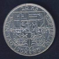 Csehszlovákia 1937. 20K Ag "Masaryk" T:2/3