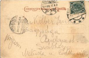 1904 Villach (Kärnten), Personalhaus der k. k. Südbahn / staff house of the Southern Railway (EK)