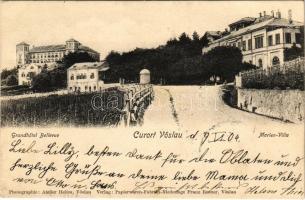 1904 Bad Vöslau, Grandhotel Bellevue, Marien-Villa / hotel, villa, spa (EK)