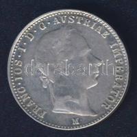 Ausztria/olasz verdejel 1859M 1/4Fl Ag T:3/3+