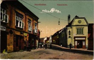 1917 Neunkirchen, Triesterstraße / street view, shops (EK)