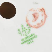 Hollóházi mikulás. Jelzett, hibátlan, m: 13 cm. Ritka!