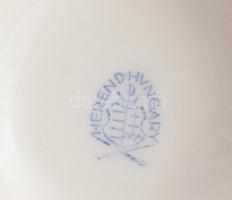 Herendi Viktória mintás váza. Kézzel festett, jelzett, hibátlan 19 cm