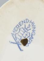 Herendi sólyom. Jelzett, hibátlan, m: 8 cm