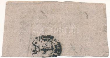 Miskolc 1860. 10kr "Miskolcz város utalványa" bélyegzéssel T:F Adamo MIS-2.1