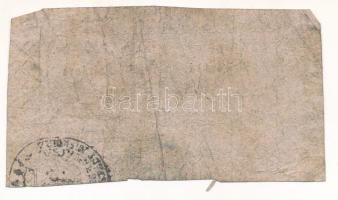 Miskolc 1860. 10kr "Miskolcz város utalványa" bélyegzéssel T:F Adamo MIS-2.1