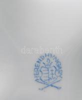 Herendi Viktória mintás bonbonniere kézzel festett, jelzett, hibátlan, 7x7 cm