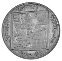 Lapis András (1942-) / Szabó Géza (1939-) 1992. "Két világ találkozása" Ag emlékérem díszt...