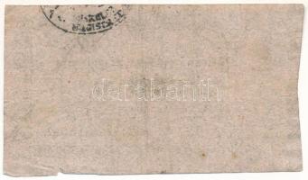 1860. Miskolc 10kr "Miskolcz város utalványa" bélyegzéssel, értékjelzés "10" vas...