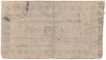 1860. Miskolc 10kr "Miskolcz város utalványa" bélyegzéssel, értékjelzés "10" vas...