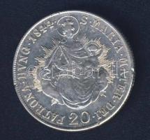 1844B 20Kr Ag I.Ferdinánd T:3 ph