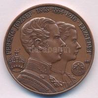 Fritz Mihály (1947-) 2004. Ferenc József 1848-1854-1916 Erzsébet / MÉE 2004 Székesfehérvár bronz emlékérem (42,5mm) T:UNC,AU