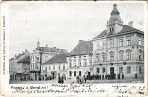 1900 Benesov, Velké Námestí / main square, shops (fa)