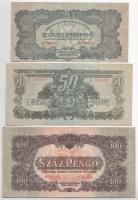 1944. 1P-100P "A Vöröshadsereg Parancsnoksága" (7xklf) T:XF-F