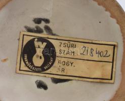 Illés Sándor: Retro váza. Jelzett, kis mázkopással, m: 33,5 cm