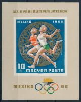 1968 Olimpia (III.) - Mexikó vágott blokk (4.500)