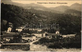 1916 Acquarossa, Comprovasco, Stazione dAcquarossa